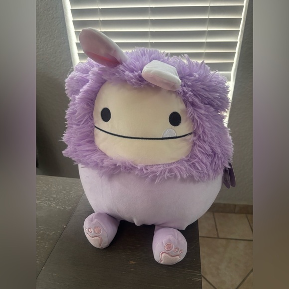 Squishmallows Other - Squishmallows  Dilka the Lavender Bigfoot  12" Brand New with Tag